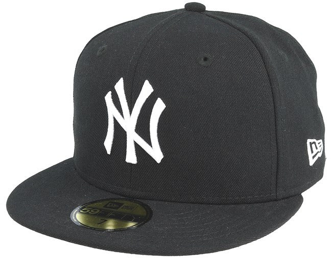 Keps NY Yankees MLB Basic Black/White 59Fifty - New Era | Kepsonline.se